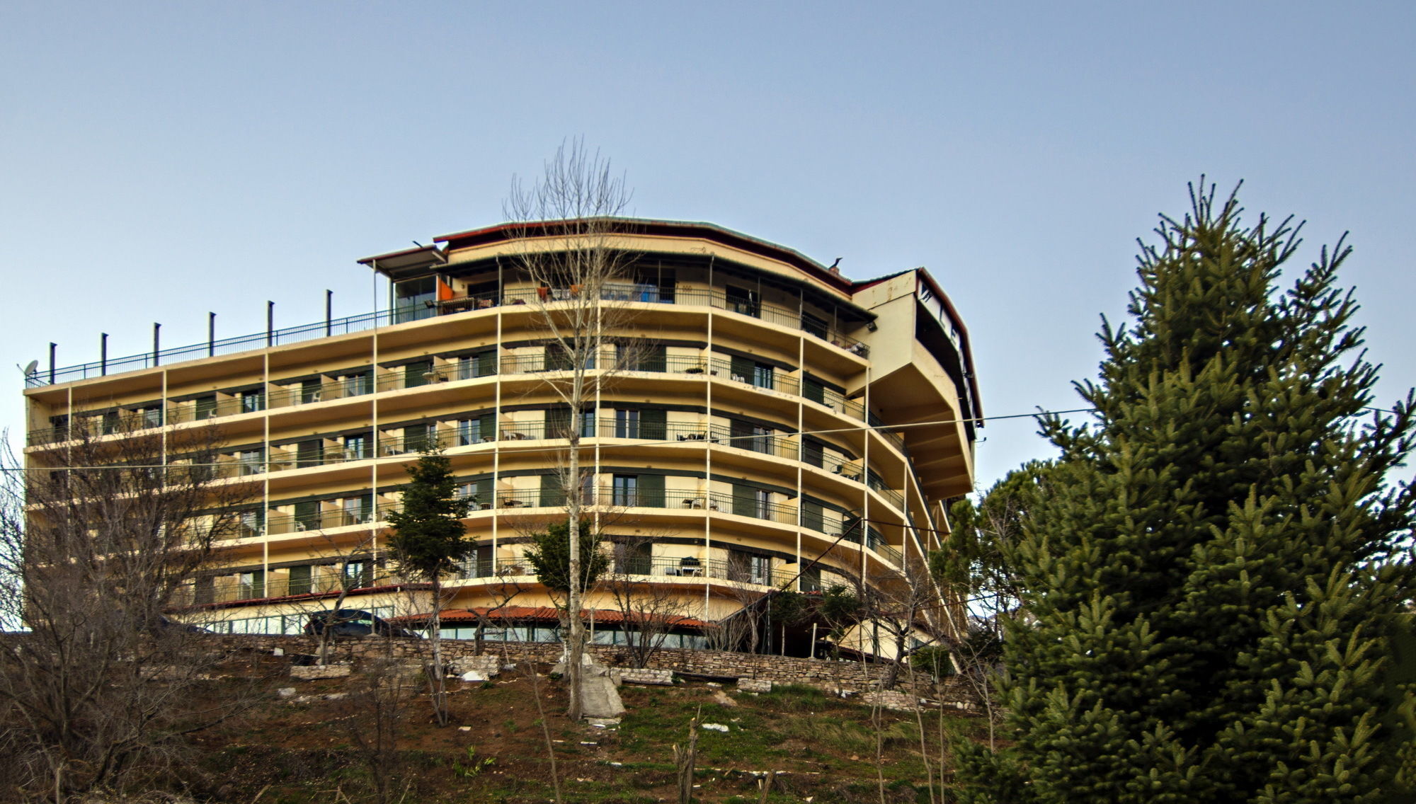 Hotel Lecadin Karpenísion Exteriör bild